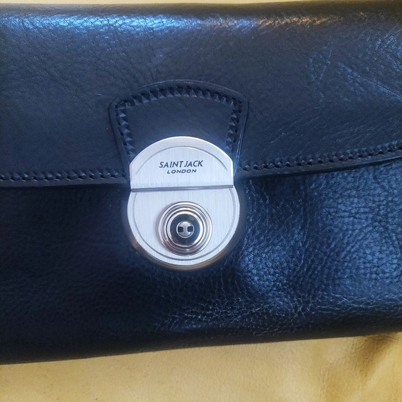 SAINT JACK LONDON GENUINE LEATHER HANDBSG - Picture 5 of 7